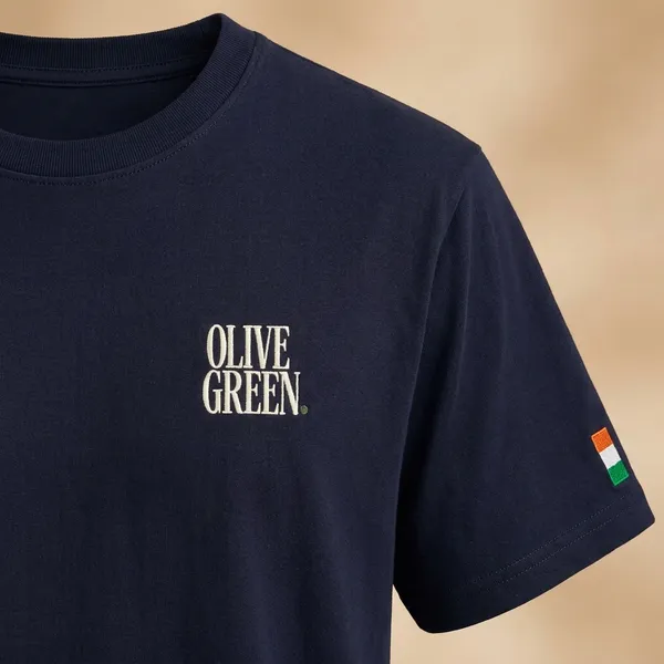 Olive_Green._T-Shirt_-_Crew_-_Deep_Navy