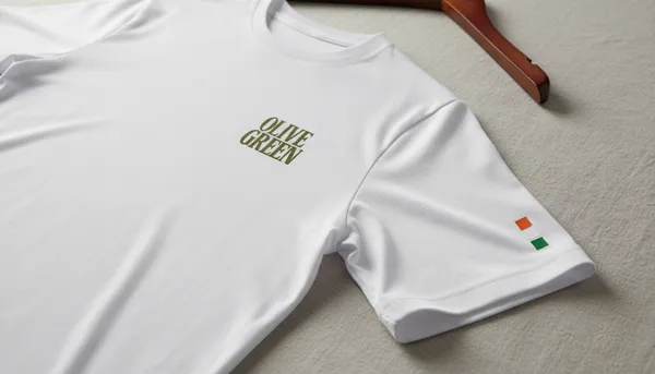 Olive_Green_Graphic_T-Shirt_-_Olive_Bear_-_Pure_White