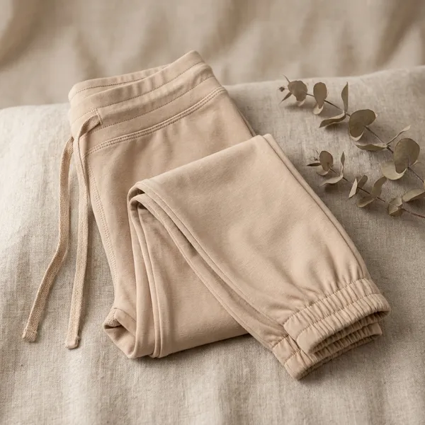 Beige_Cotton_Leggings_For_Women