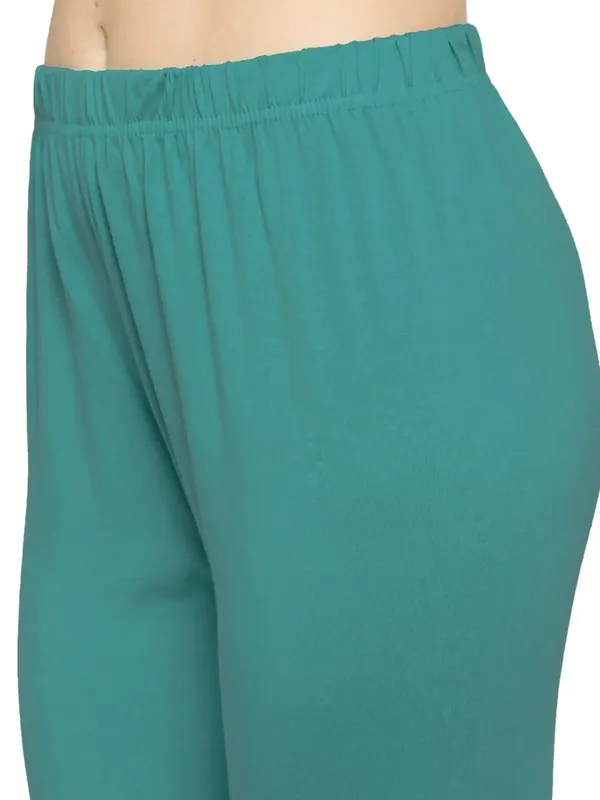 Blue_Cotton_Leggings_For_Women