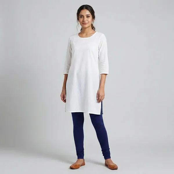 Navy_Cotton_Leggings_For_Women