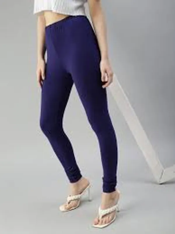 Navy_Cotton_Leggings_For_Women