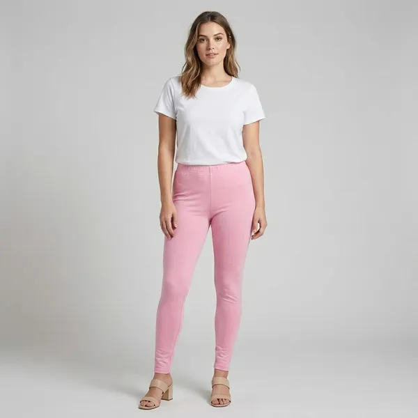 Baby_Pink_Cotton_Leggings_For_Women