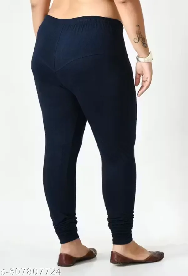 Navy_Cotton_Leggings_For_Women