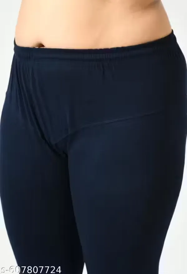 Navy_Cotton_Leggings_For_Women