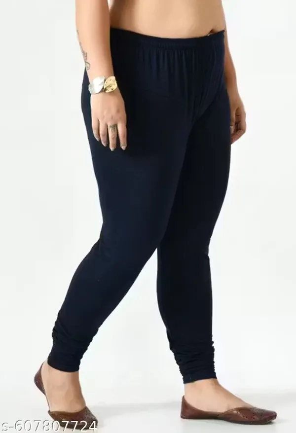 Navy_Cotton_Leggings_For_Women