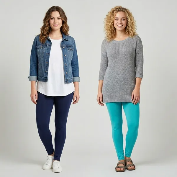 Blue_Navy_Cotton_Leggings_For_Women