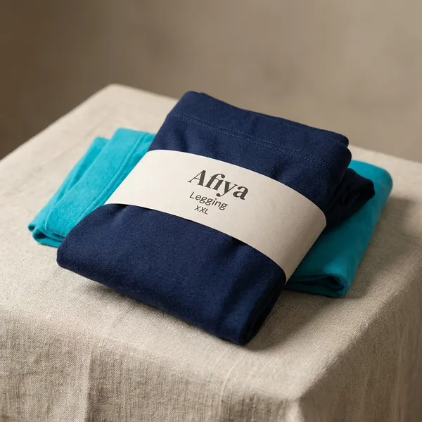 Blue_Navy_Cotton_Leggings_For_Women