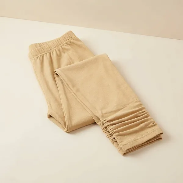 Beige_Cotton_Leggings_For_Women