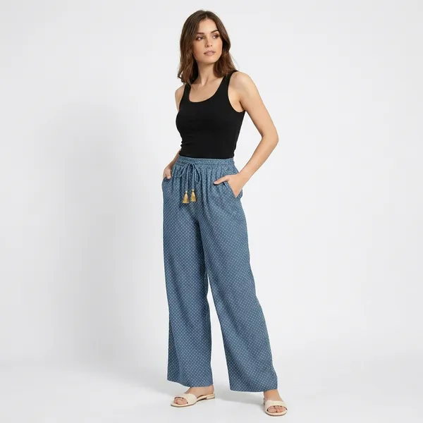 Blue_Cotton_Palazzo_For_Women