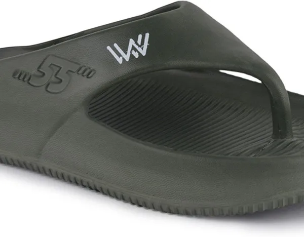 Olive_Green_Stylish_Casual_Slippers_For_Men
