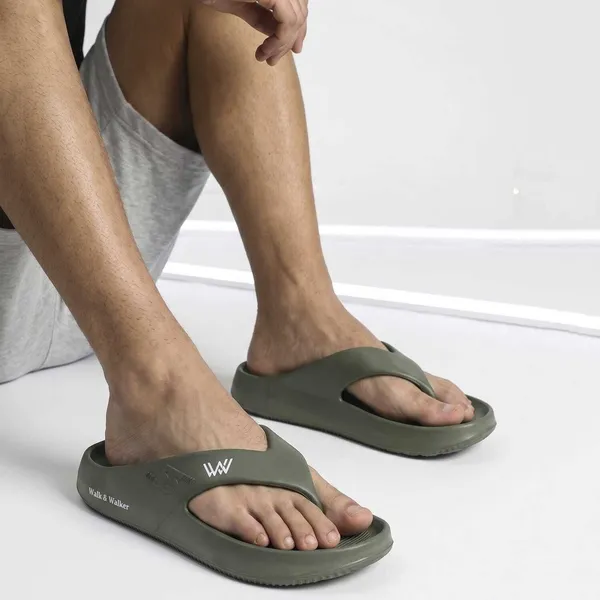 Olive_Green_Stylish_Casual_Slippers_For_Men