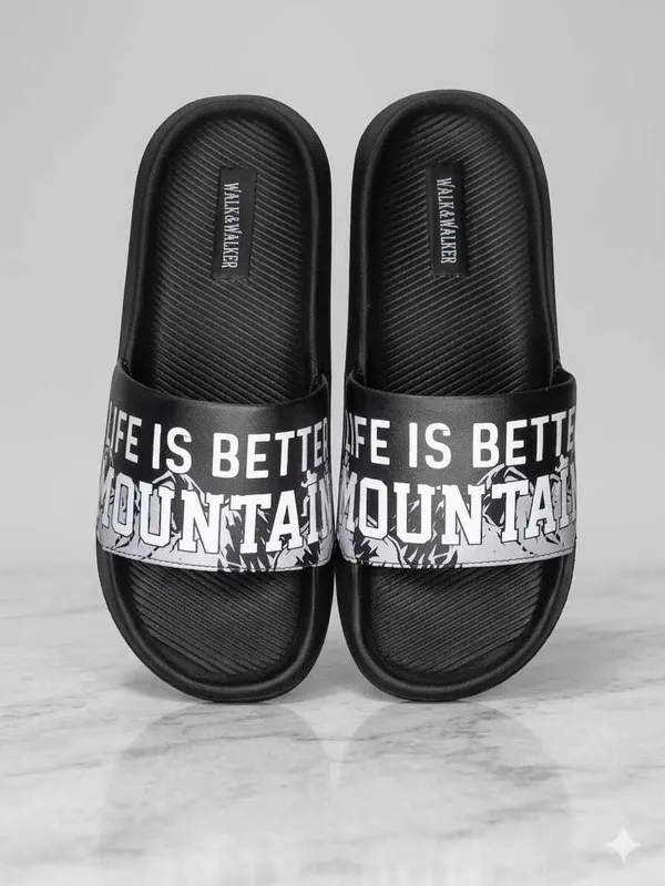 Black_Stylish_Casual_Slip_On_Slides_For_Men