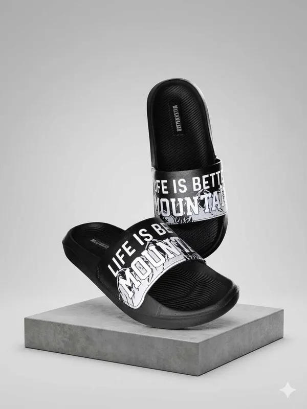 Black_Stylish_Casual_Slip_On_Slides_For_Men