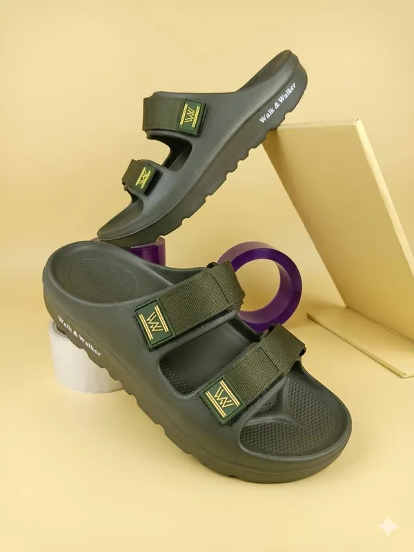 Olive_Green_Stylish_Casual_Sandals_For_Men