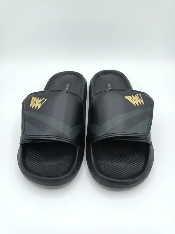 WALK_&_WALKER_Men’s_Comfortable_Black_Slide_Slippers_|_Premium_Casual_Bathroom_&_Outdoor_Slippers_with_Soft_Cushioned_Footbed,_Adjustable_Strap,_Anti-Slip_Sole_&_Lightweight_Design_|_Everyday_Wear_Footwear_for_Men