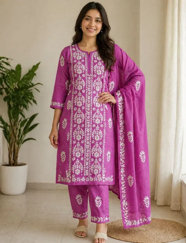 Pink_Cotton_Embroidered_Straight_Kurta_Set_For_Women