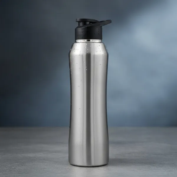 Stainless_Steel_Sports_Water_Bottle_Flip_Spout_Lid_750Ml