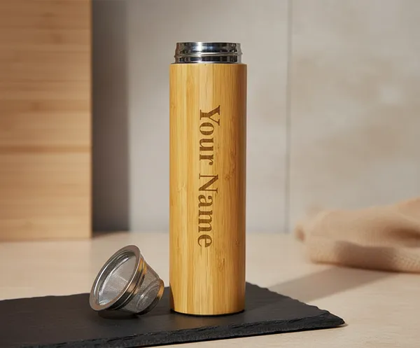 Stainless_Steel_Bamboo_Insulated_Water_Bottle_With_Strainer
