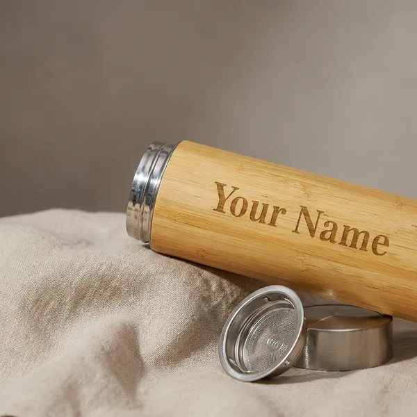 Stainless_Steel_Bamboo_Insulated_Water_Bottle_With_Strainer