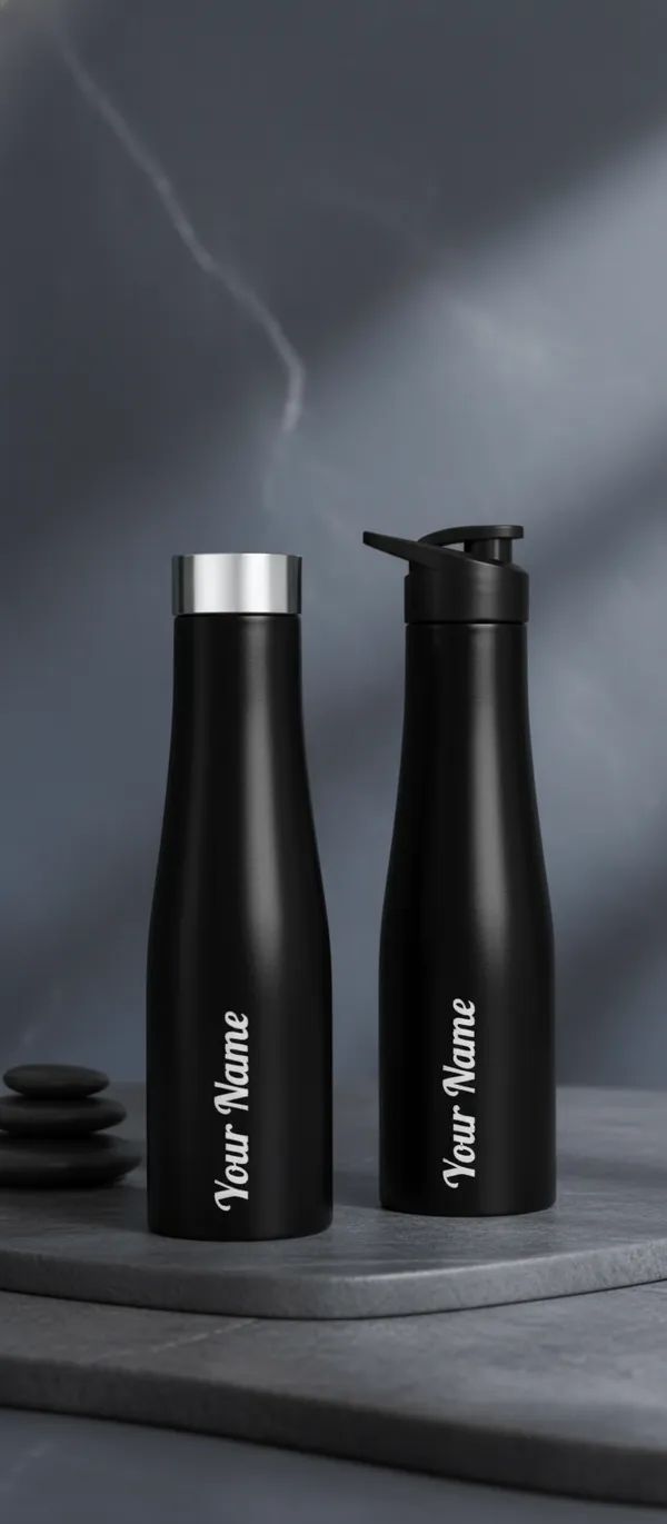 Stainless_Steel_Dual_Cap_Black__Water_Bottle