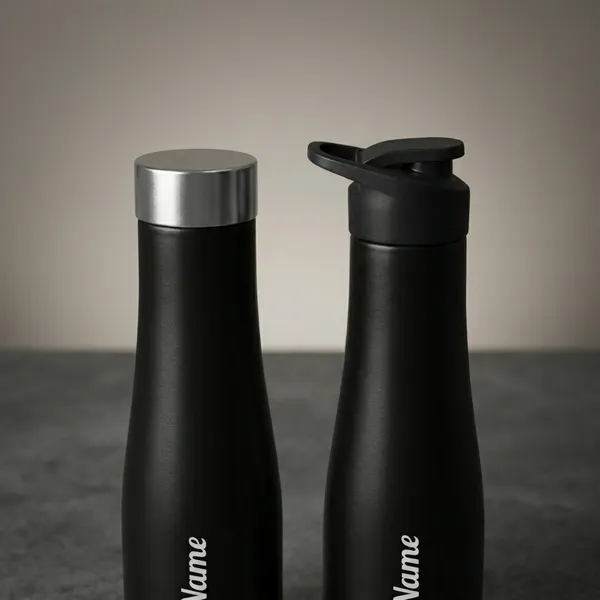 Stainless_Steel_Dual_Cap_Black__Water_Bottle