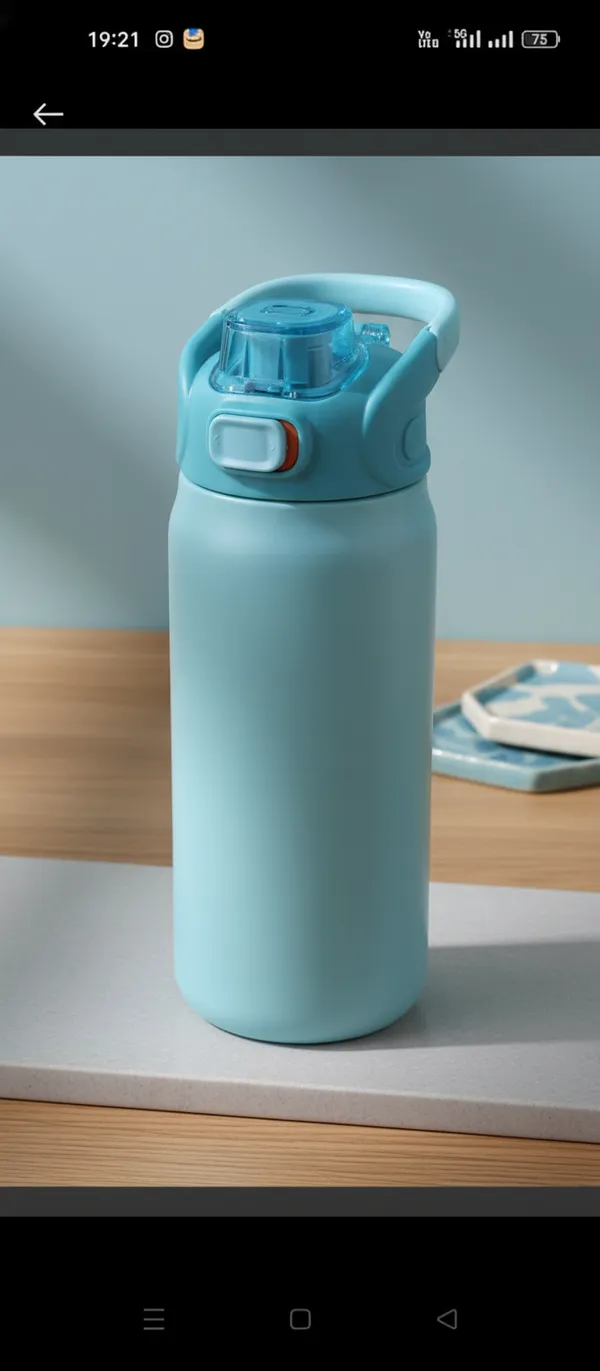 Stainless_Steel_Sky_Blue_Insulated_Water_Bottle_With_Straw