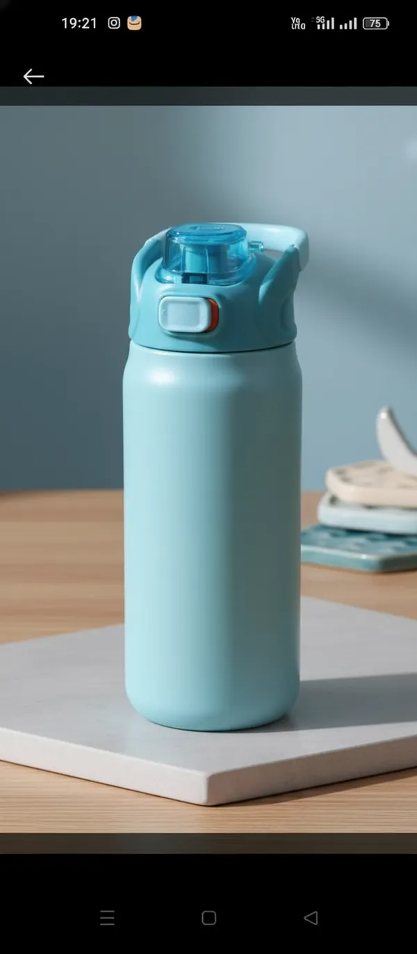 Stainless_Steel_Sky_Blue_Insulated_Water_Bottle_With_Straw