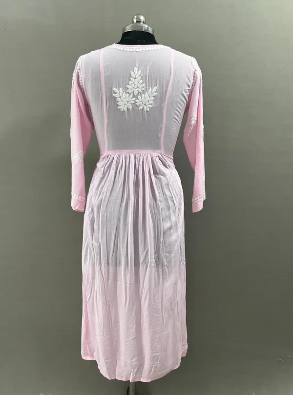 Pink_Georgette_Dress