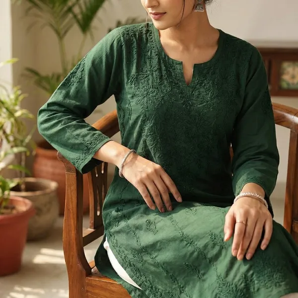 Green_Cotton_Kurta