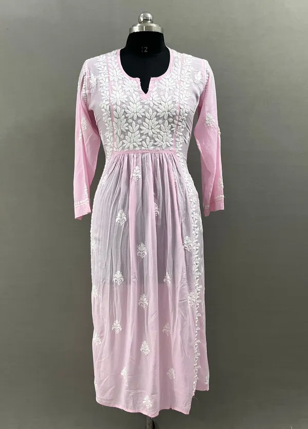 Pink_Georgette_Dress