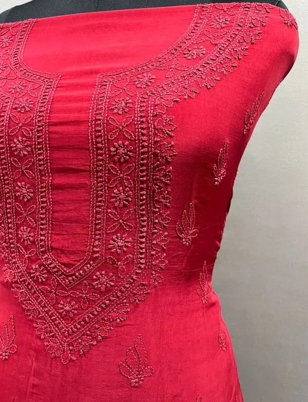Red_Organza_Unstitched_Suit_Fabric