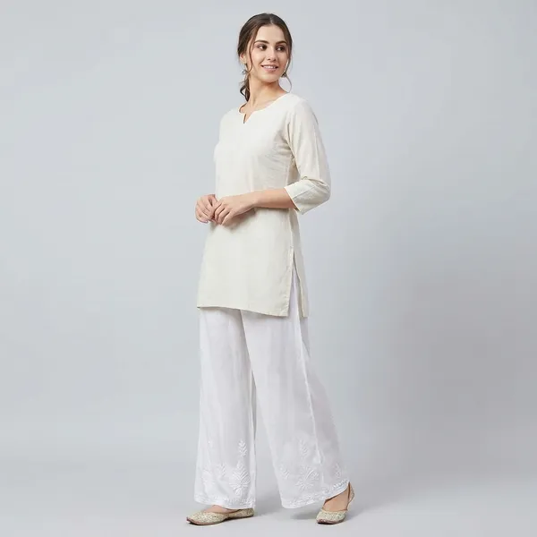 White_Cotton_Embroidered_Floral_Palazzo_Pants