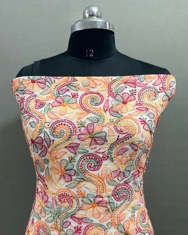Peach_Georgette_Embroidered_Unstitched_Suit