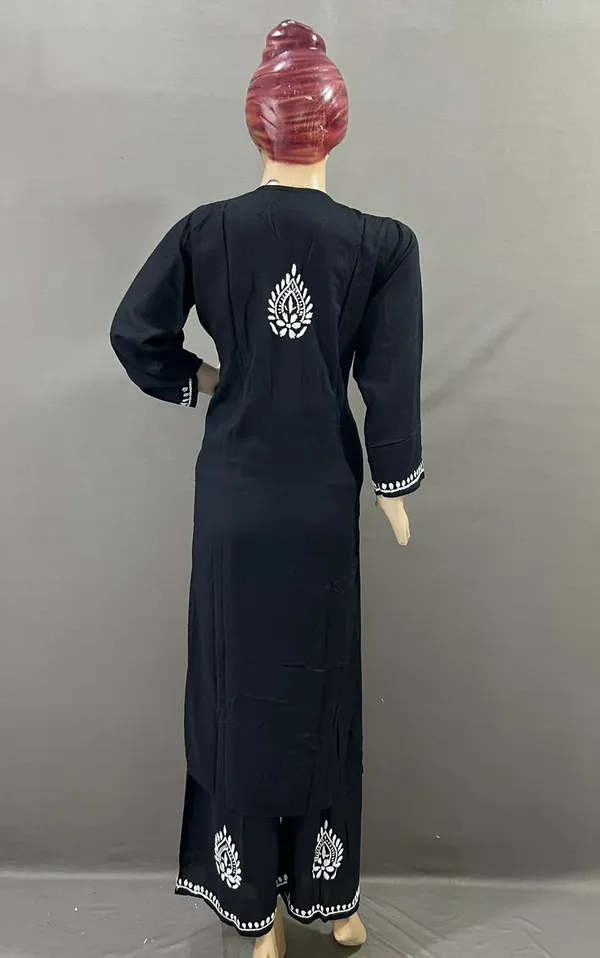 Black_Modal_Kurta_With_Palazzo_Set