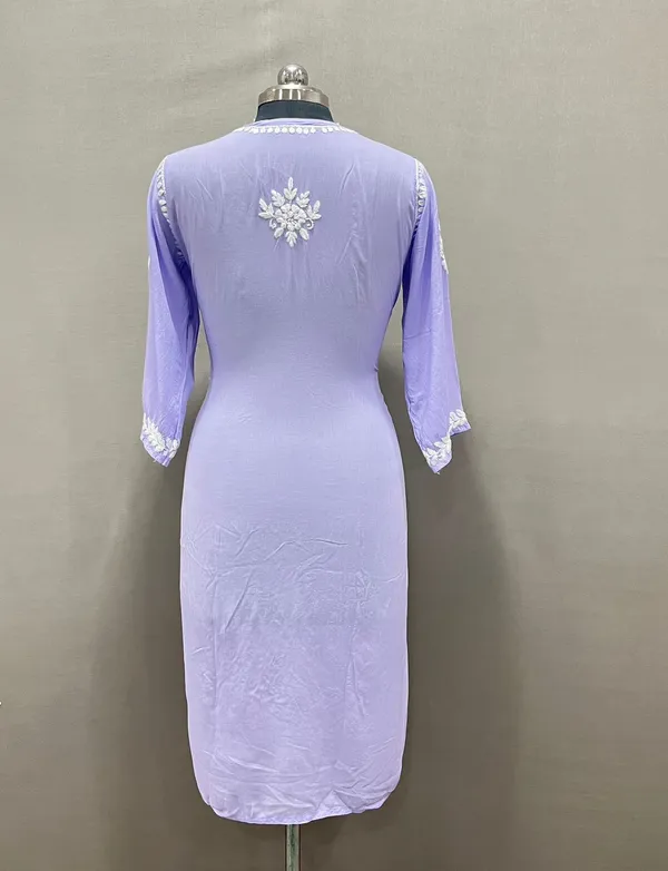 Lavender_Cotton_Embroidered_Kurti