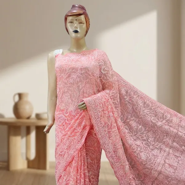 Baby_Pink_Georgette_Embroidered_Saree