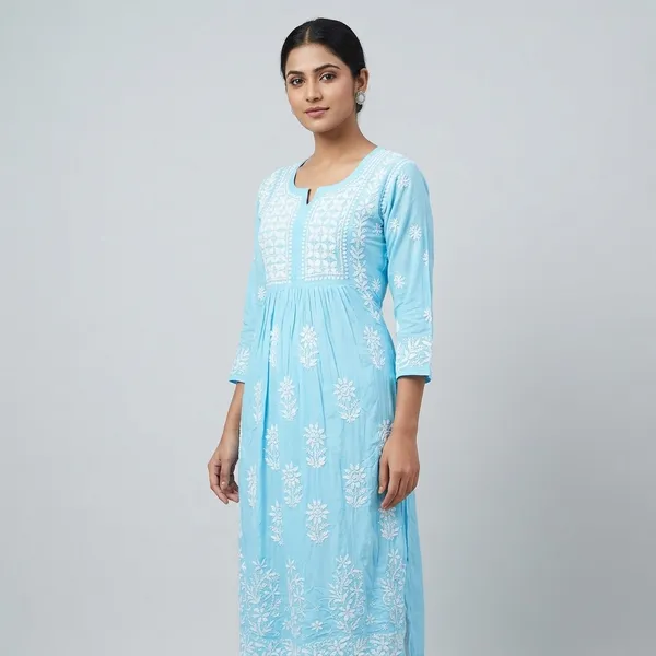 Sky_Blue_Cotton_Kurta