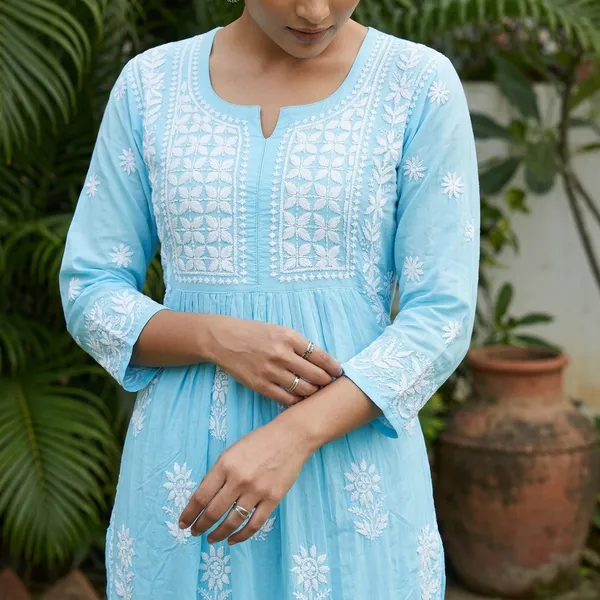 Sky_Blue_Cotton_Kurta