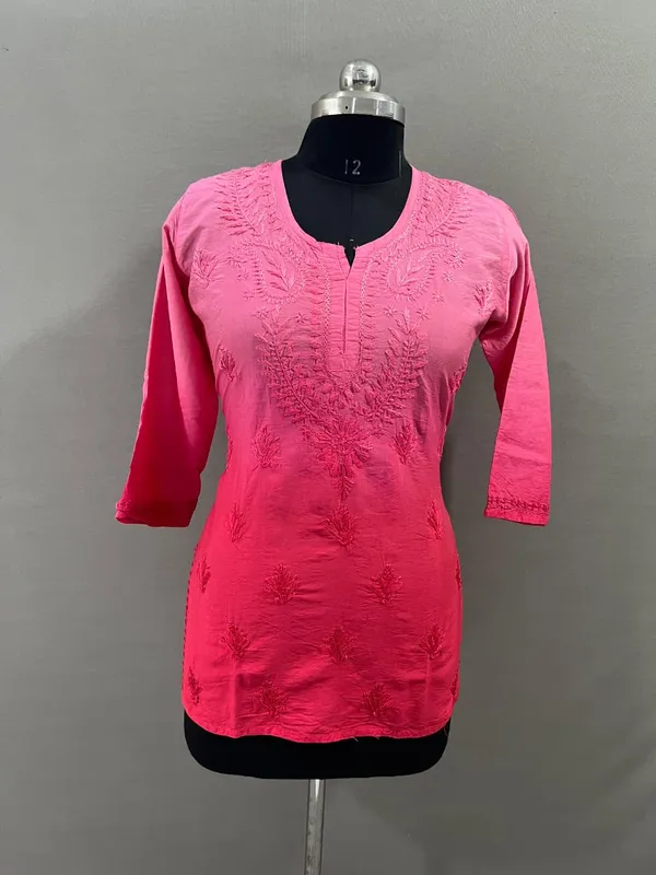Pink_Cotton_Kurti