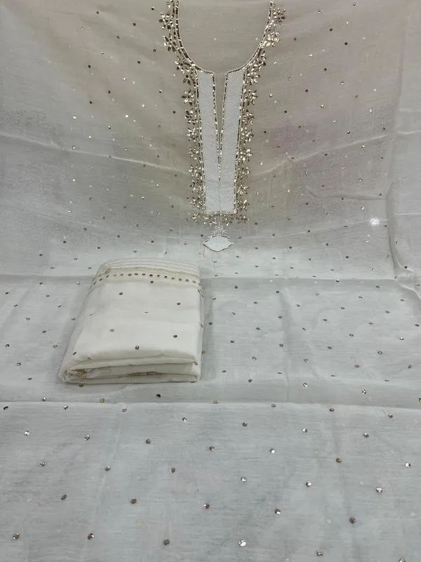 White_Mul_Chanderi_Suit_Set