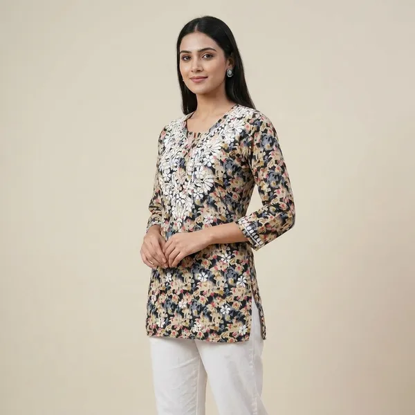 Multicolor_Cotton_Floral_Tunic