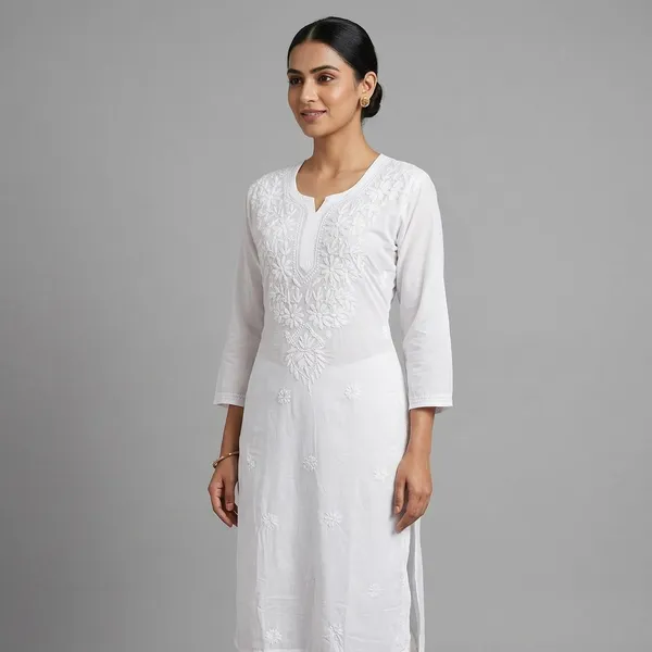 White_Modal_Kurta