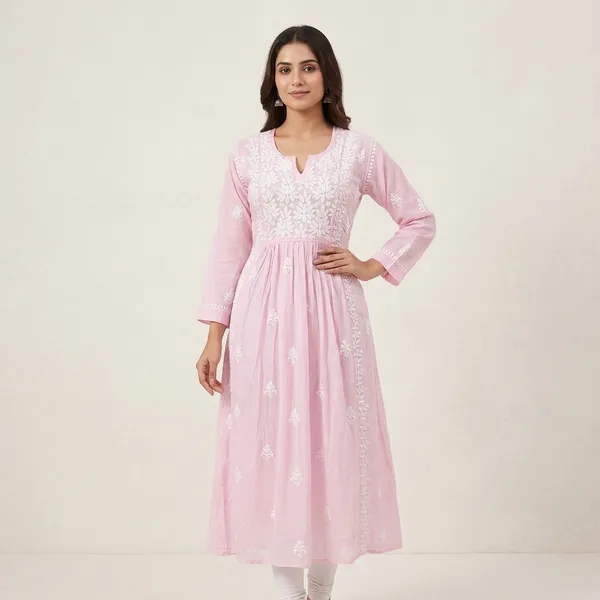 Pink_Georgette_Dress