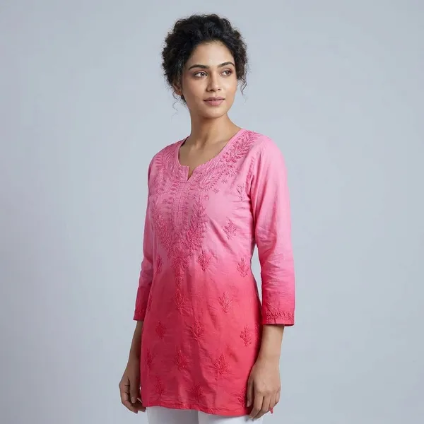 Pink_Cotton_Kurti