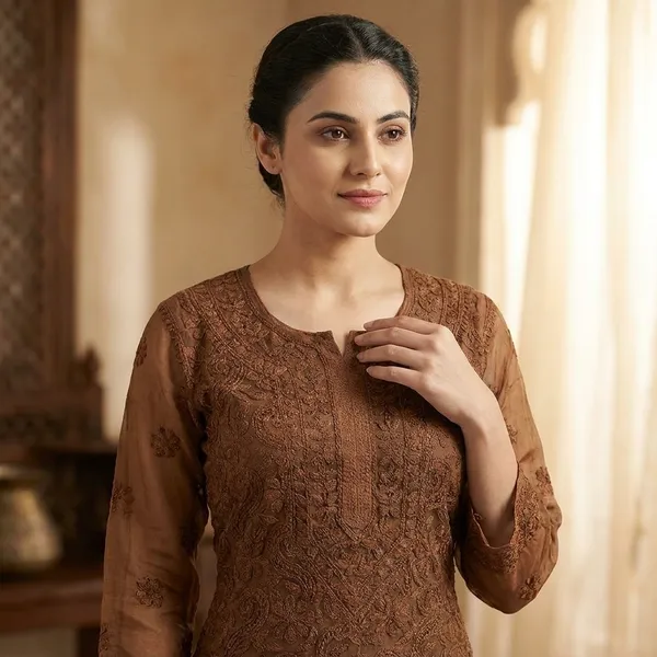 Brown_Cotton_Kurti