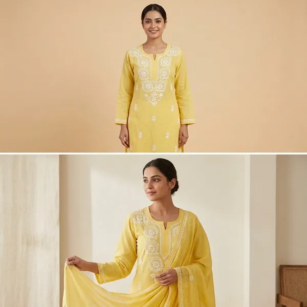 Yellow_Cotton_Kurti_-_unsititched