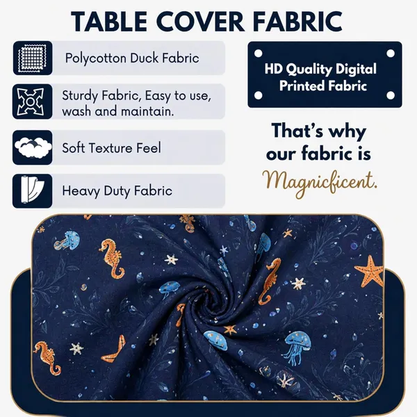 Polycotton_Dining_Blue_Fish_Print_Table_Cover_With_6_Chair_Covers
