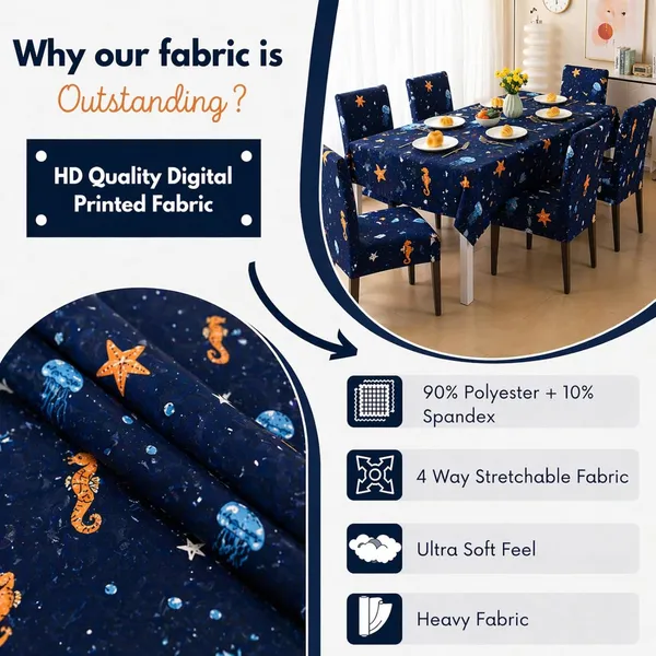 Polycotton_Dining_Blue_Fish_Print_Table_Cover_With_6_Chair_Covers