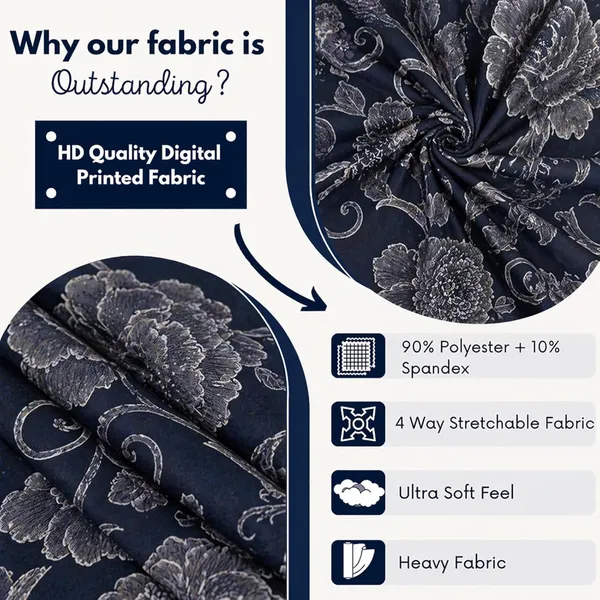 Polycotton_Printed_Floral_Dining_Table_Cover_With_6_Chair_Covers_Blue